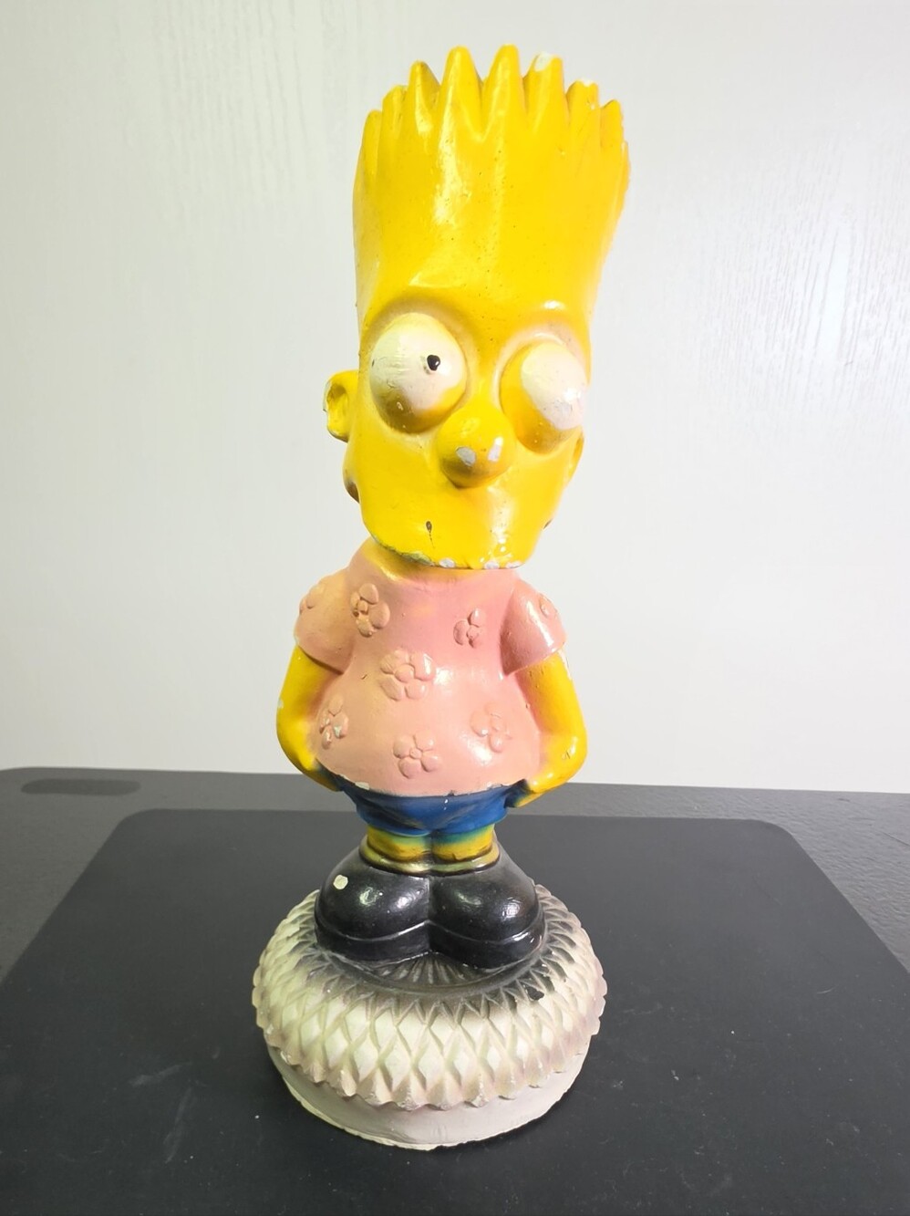 Vintage Bart Simpson Plaster/Chalkware Piggy Bank
